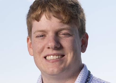 Featured student Kaiden Snyder