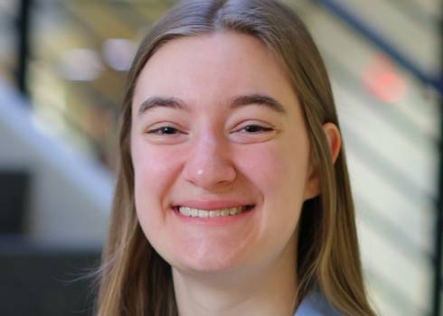 Featured student Sarah Staudt