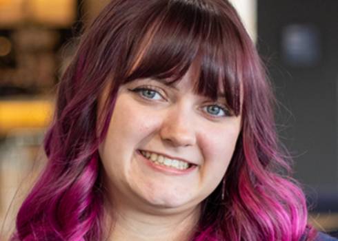 Featured student Taylor Kiffel