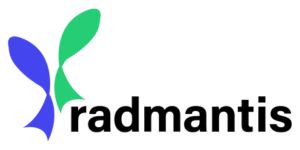 Radmantis logo. Text says "Radmantis"
