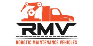 Robotics Maintenance Vehicles Logo. Text says - RMV Robotics Maintenance Vehicles