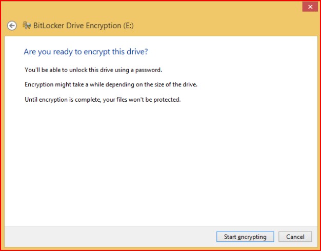 Ready to encrypt