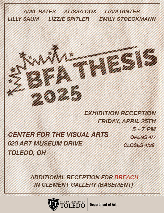 2025 BFA Exbhibition Poster Announcement