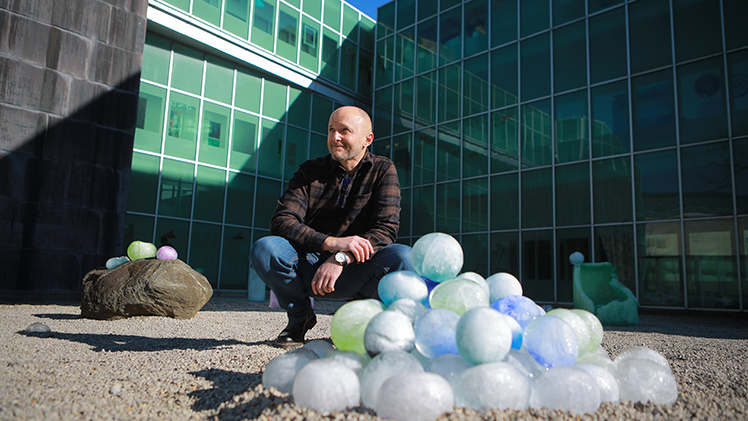 Barry Whittaker, a professor in the Department of Art