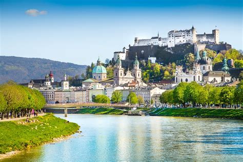castles and scenery around Salzburg