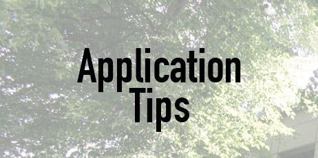 Application Tips