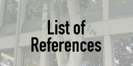 List of References