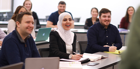 students in classroom