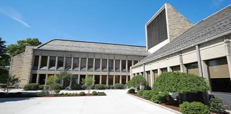 Exterior of the Law Center