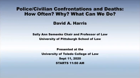 Harris Lecture Video