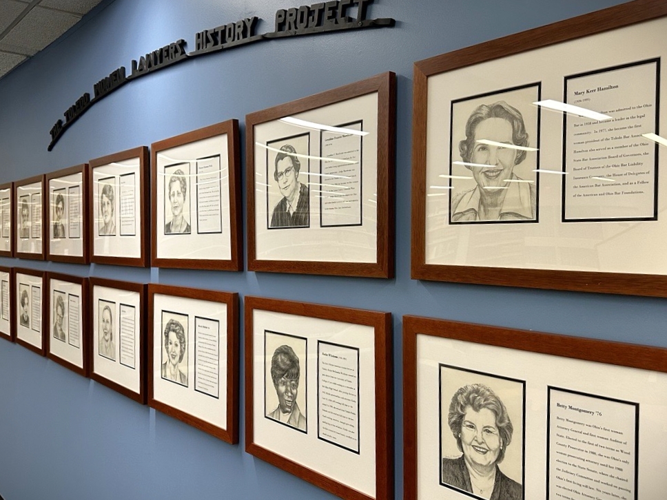 toledo women lawyers history project - original display toledo women lawyers history - original project display