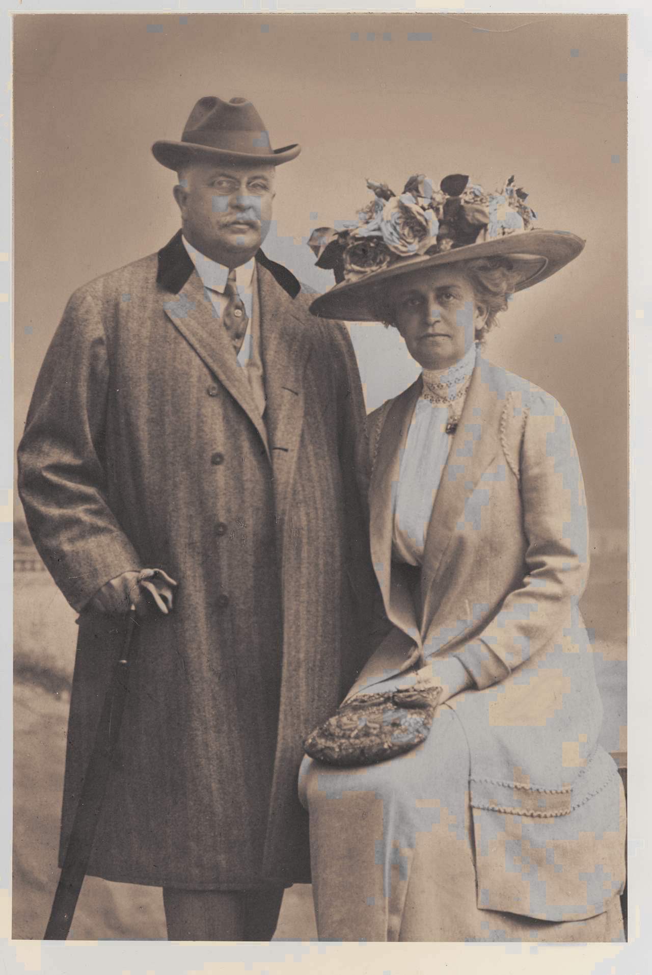 Edward Drummond and Florence Scott Libbey