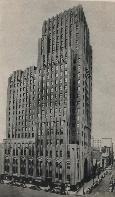The Ohio Bank Building, the home of Owens-Illinois from 1930-1982