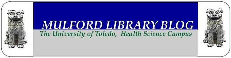 Mulford Library blog header