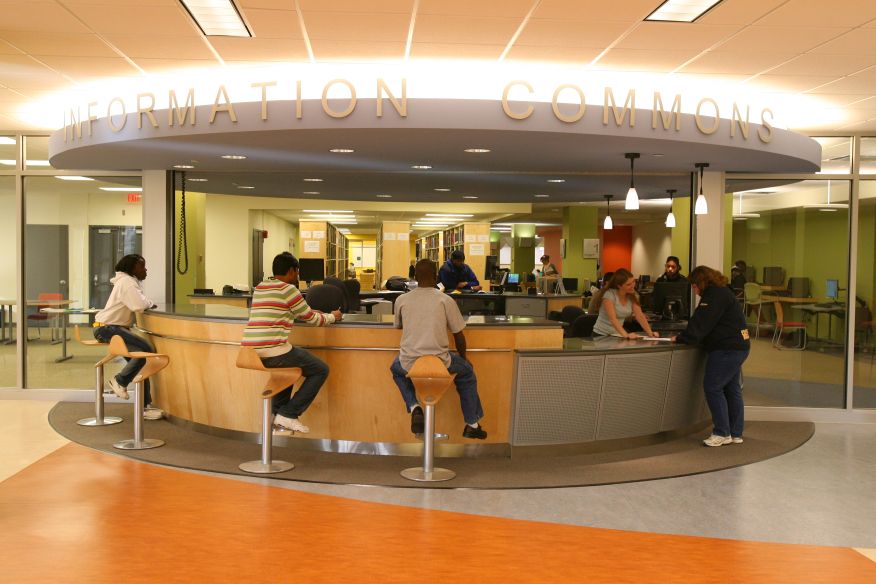 Information Commons service desk