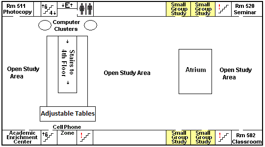 Mulford small group study areas