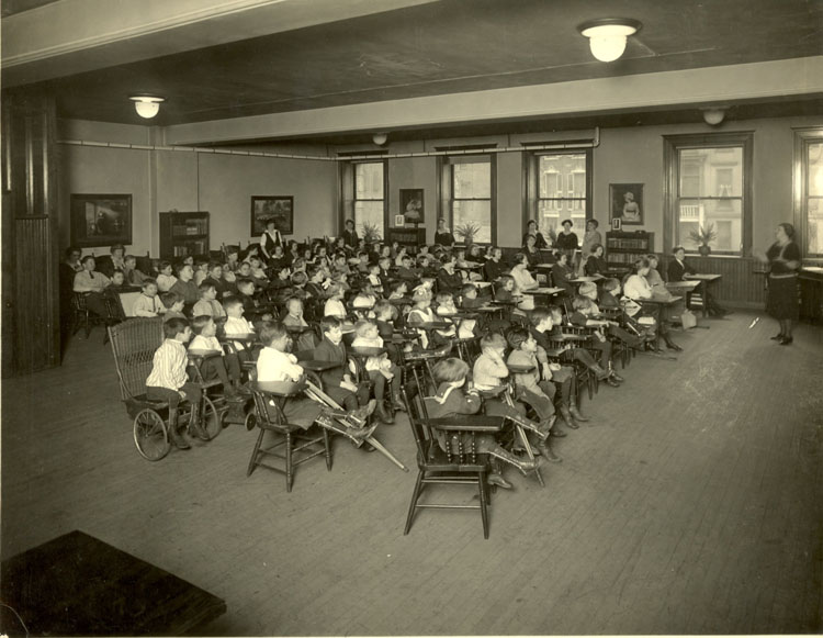 Music class at Failbach School