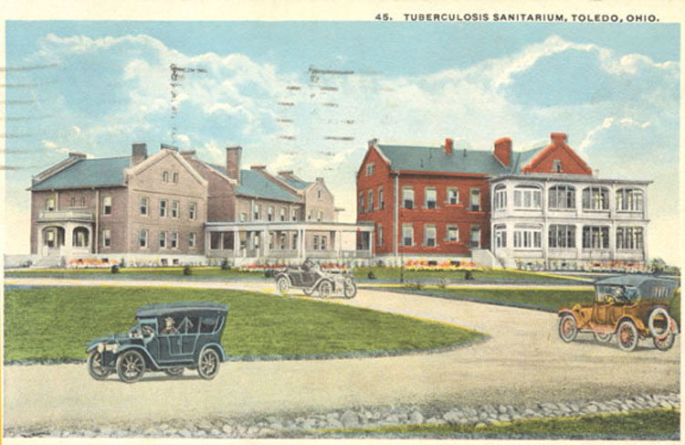 Postcard of the Tuberculosis Sanitarium