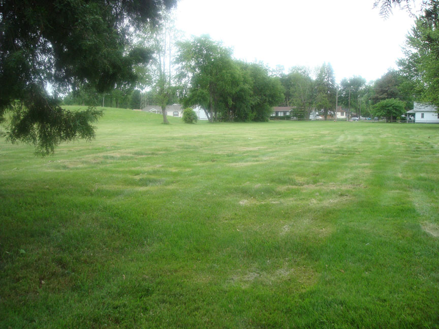 The second of the two cemeteries