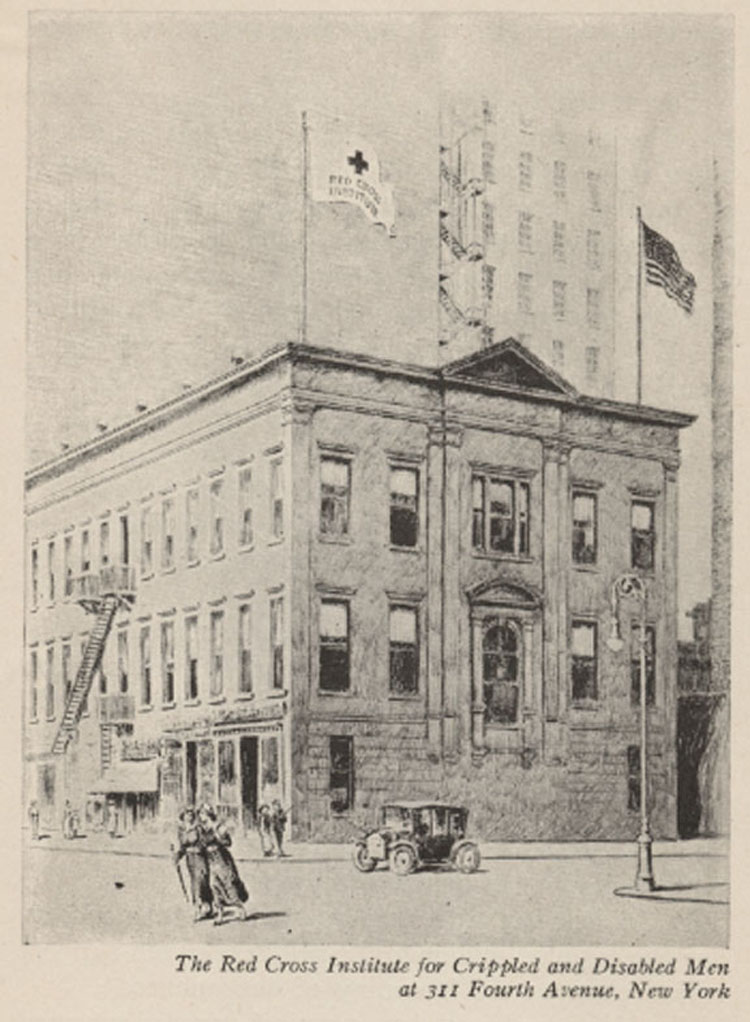 Red Cross Buildiong in New York