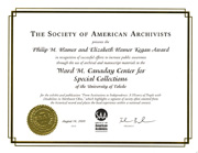 2009 Public Images Award Certificate