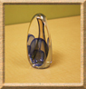 blue paperweight
