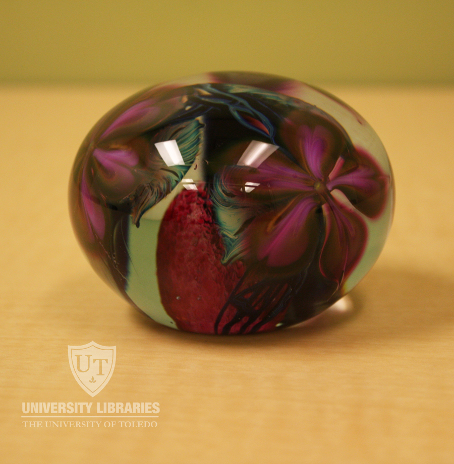 flower paperweight