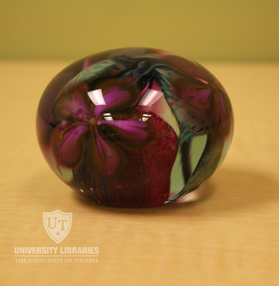 flower paperweight