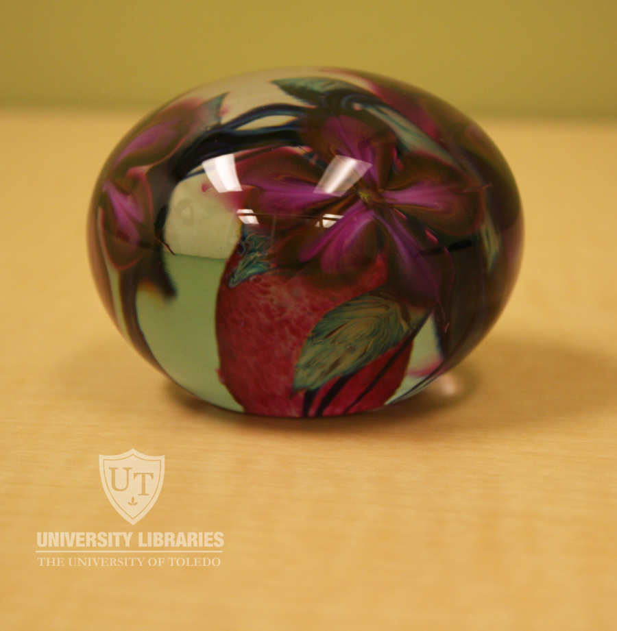 flower paperweight