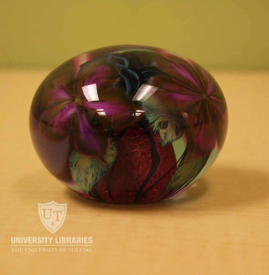 flower paperweight