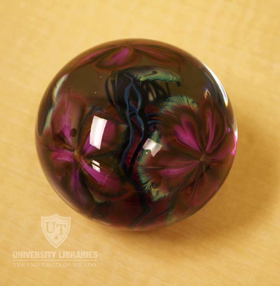 flower paperweight