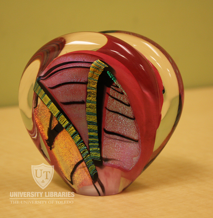pink paperweight