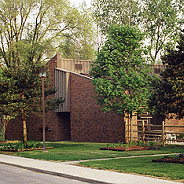 Exterior of the UT center
