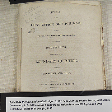 Appeal by the Convention of Michigan to the People of the United State