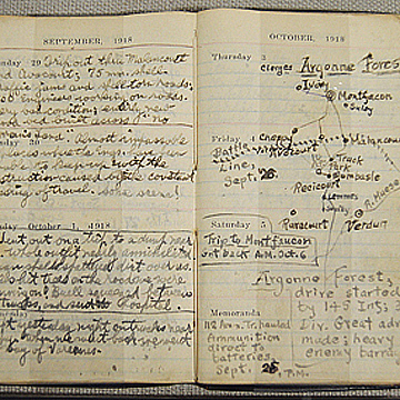 World War I Diary, 1918