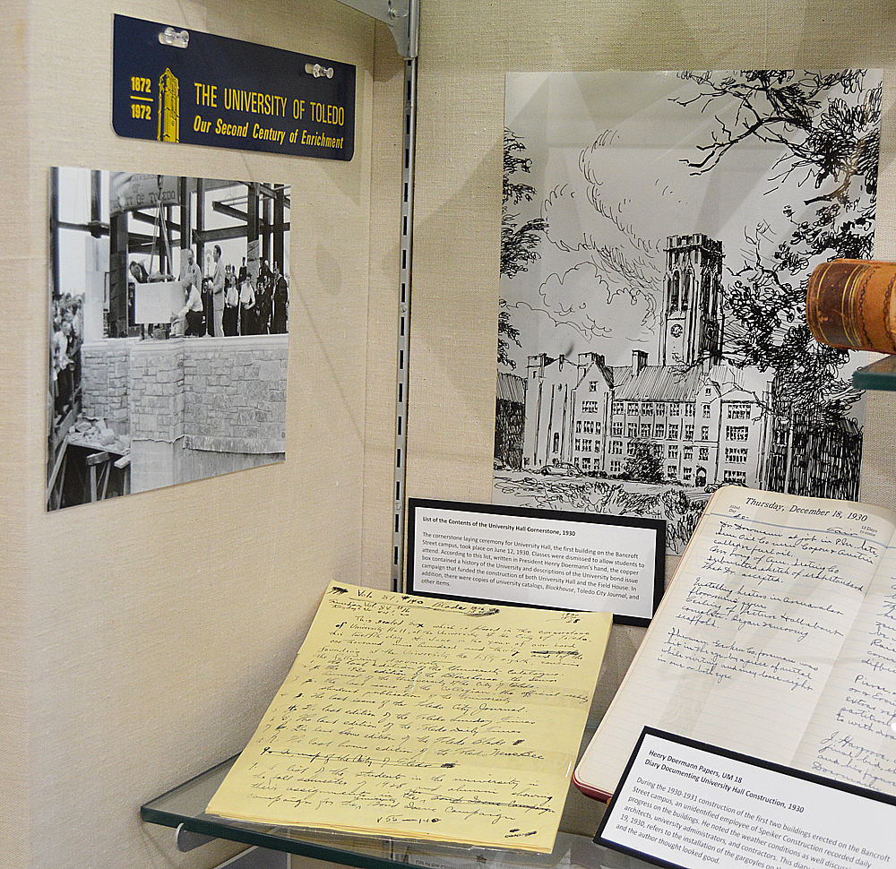 List of the Contents of the University Hall Cornerstone