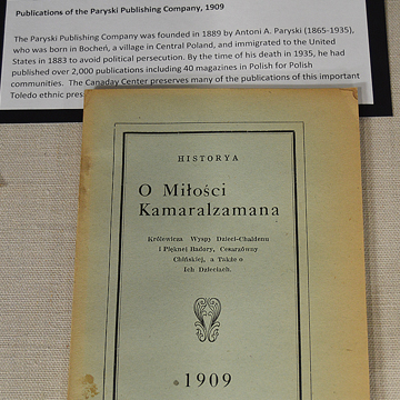 Publications of the Paryski Publishing Company, 1909