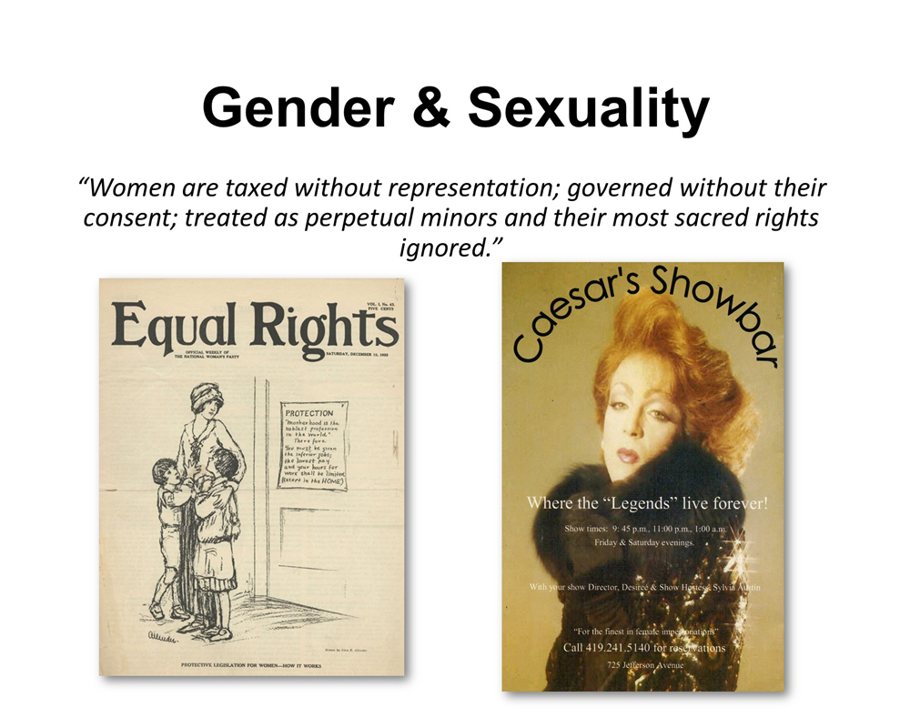 Gender and Sexuality