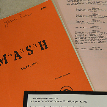 Scripts for “M*A*S*H”