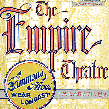 1901-02 Season at the Emore Theatre