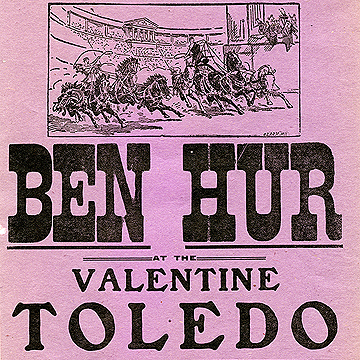 Ben Hur at the Valentine Theatre