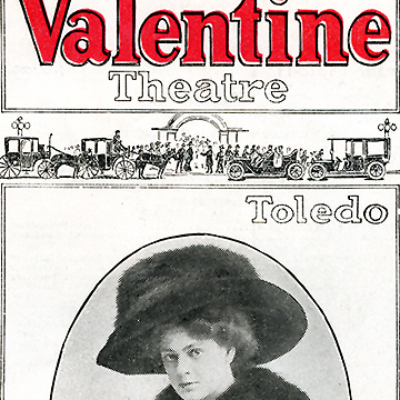 Ethel Barrymore at the Valentine Theatre