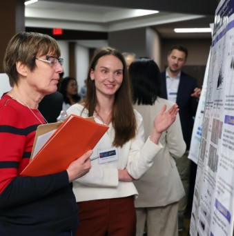 Student poster presentation