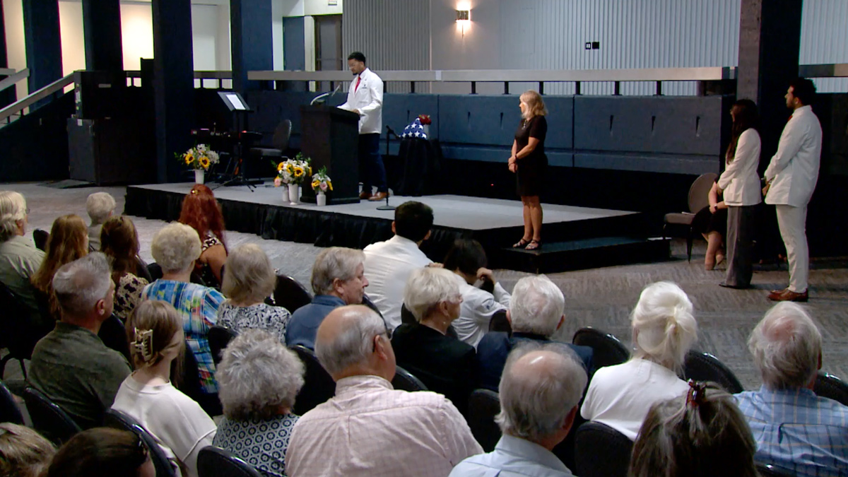 Screenshot from the 2025 Donor Memorial Service