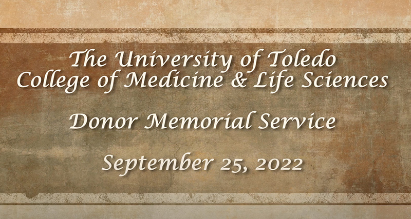 Artwork for the 2022 Donor Memorial Service