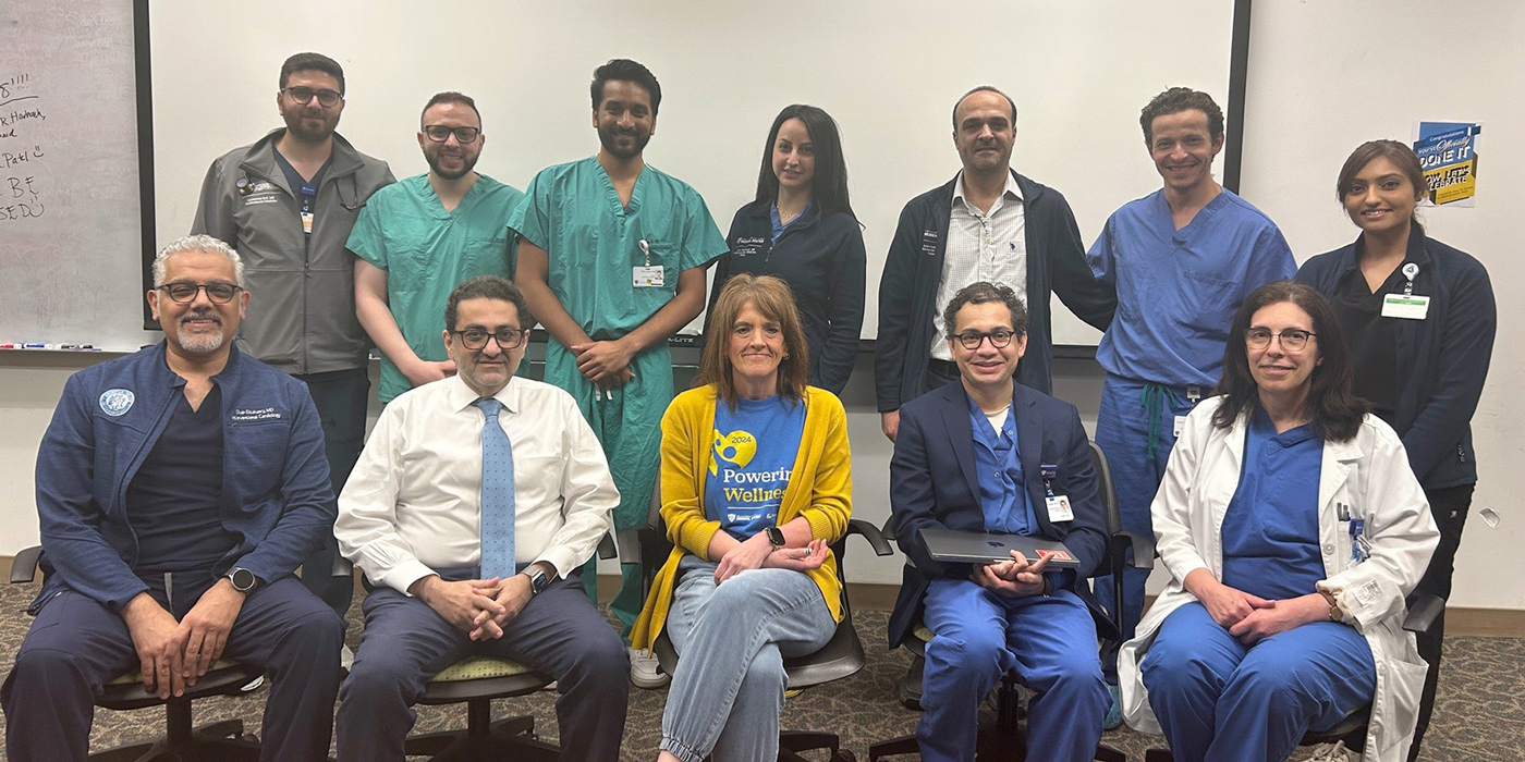 Group of Cardiology fellows