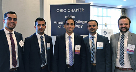 Cardiology Fellows at a conference