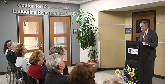 Wolfe Center Dedication