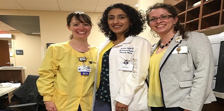 Dr. Aftab, Marcia, Kelly