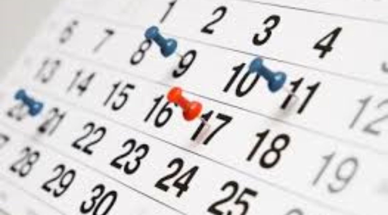 Research in Progress Schedule